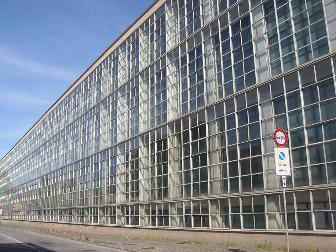 Il complesso dell'ex-ICO Olivetti a Ivrea, sede della nuova operativa Valuemate